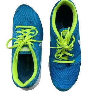 Nike Flex Experience Women’s Run Sneakers Blue with Reflective Swoosh size 10